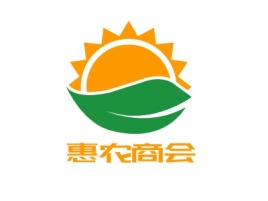 惠农商会品牌logo设计