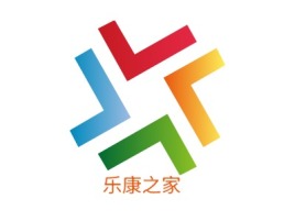 乐康之家logo标志设计