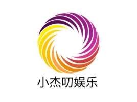 小杰叨娱乐logo标志设计