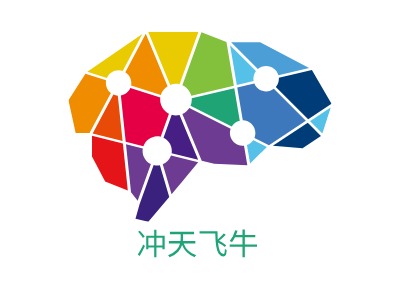 沖天飛牛LOGO設(shè)計