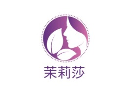 茉莉莎门店logo设计
