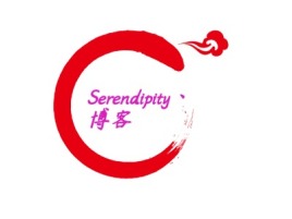Serendipity丶博客logo标志设计