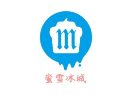 蜜雪冰城店铺logo头像设计