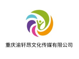 重庆渝轩昂文化传媒有限公司公司logo设计