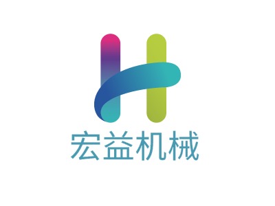 宏益机械LOGO设计