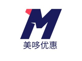美哆优惠品牌logo设计