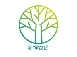 新祥农谷品牌logo设计