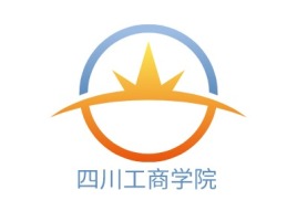 四川工商学院logo标志设计