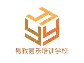 易教易乐培训学校logo标志设计