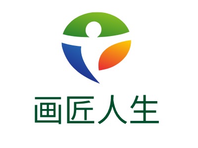 畫匠人生LOGO設計