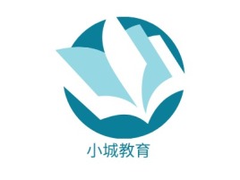 广东小城教育logo标志设计