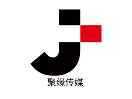 聚缘传媒logo标志设计