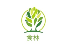 食林品牌logo设计