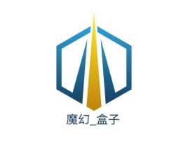魔幻_盒子公司logo设计