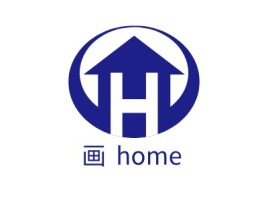 画 home企业标志设计