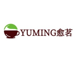  YUMING愈茗店铺logo头像设计