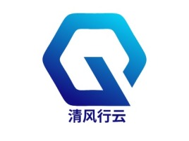 山东清风行云logo标志设计