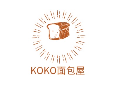 KOKO面包屋LOGO设计