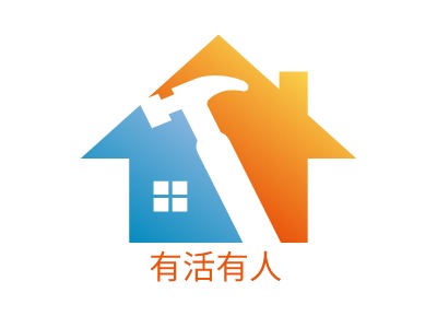 有活有人LOGO设计