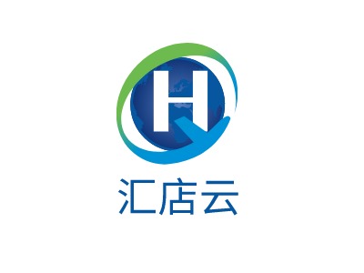 匯店云LOGO設計