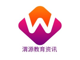 青海渭源教育资讯logo标志设计