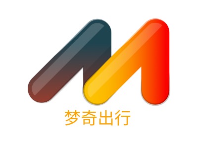 梦奇出行LOGO设计