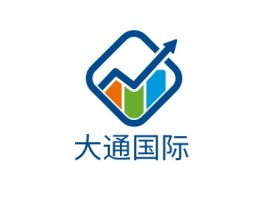 大通国际金融公司logo设计