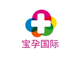 广东宝孕国际门店logo标志设计