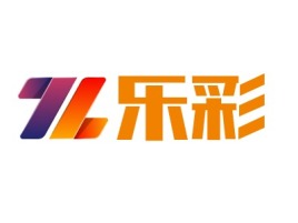 乐彩logo标志设计