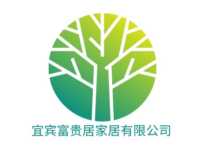 宜賓富貴居家居有限公司LOGO設(shè)計