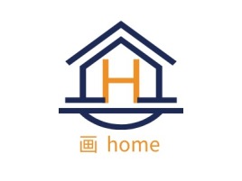 画 home企业标志设计