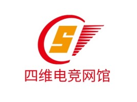 四维电竞网馆公司logo设计