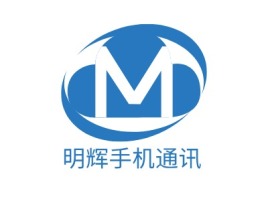 明辉手机通讯公司logo设计