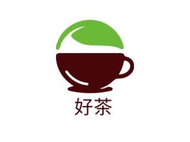 好茶店铺logo头像设计
