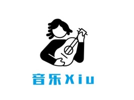 音乐Xiu公司logo设计