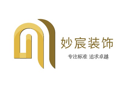 妙宸装饰LOGO设计