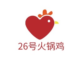 26号火锅鸡店铺logo头像设计