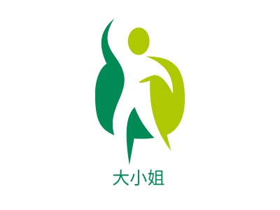 大小姐logo标志设计
