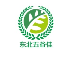 东北五谷佳品牌logo设计