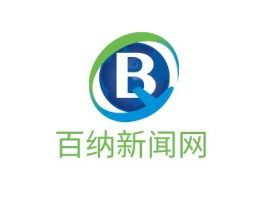 上海百纳新闻网公司logo设计
