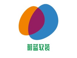 蔚蓝软装logo标志设计