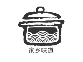 河南家乡味道店铺logo头像设计