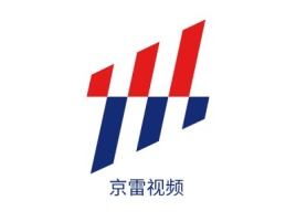 京雷视频logo标志设计