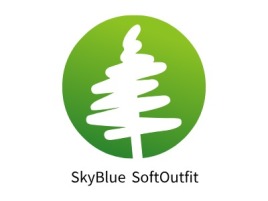  SkyBlue SoftOutfit企业标志设计