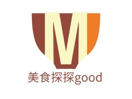 浙江美食探探good品牌logo设计