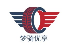 梦骑优享公司logo设计