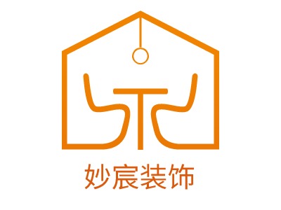 妙宸裝飾LOGO設(shè)計(jì)