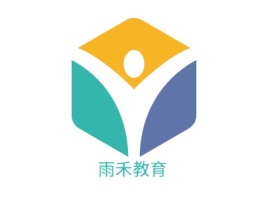 山东雨禾教育logo标志设计