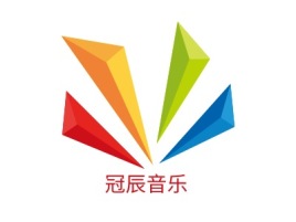 天津冠辰音乐logo标志设计