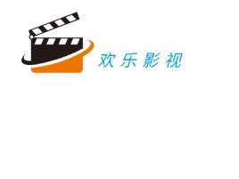 江苏欢乐影视logo标志设计
